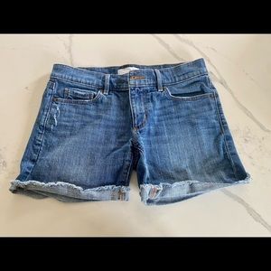 Ann Taylor LOFT Cuff Jean Shorts